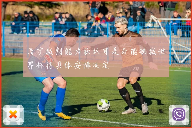 马宁裁判能力获认可是否能执裁世界杯待具体安排决定