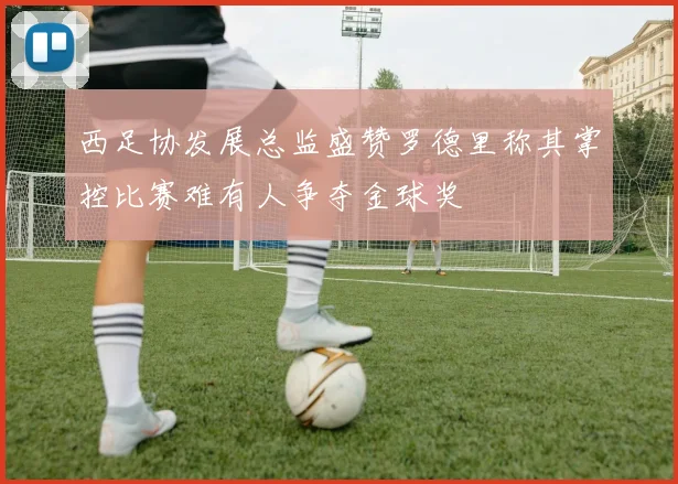 西足协发展总监盛赞罗德里称其掌控比赛难有人争夺金球奖