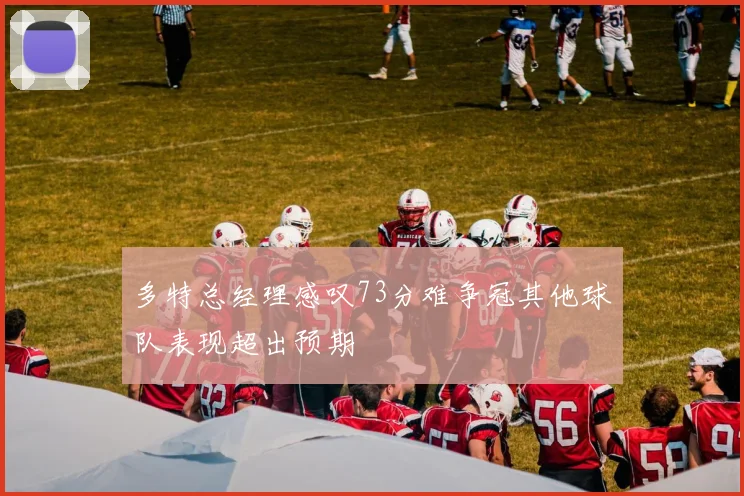多特总经理感叹73分难争冠其他球队表现超出预期